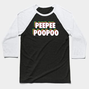 PEEPEEPOOPOO Meme Baseball T-Shirt